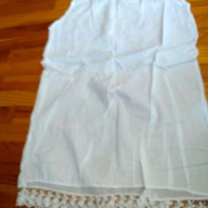White petticoat shirt